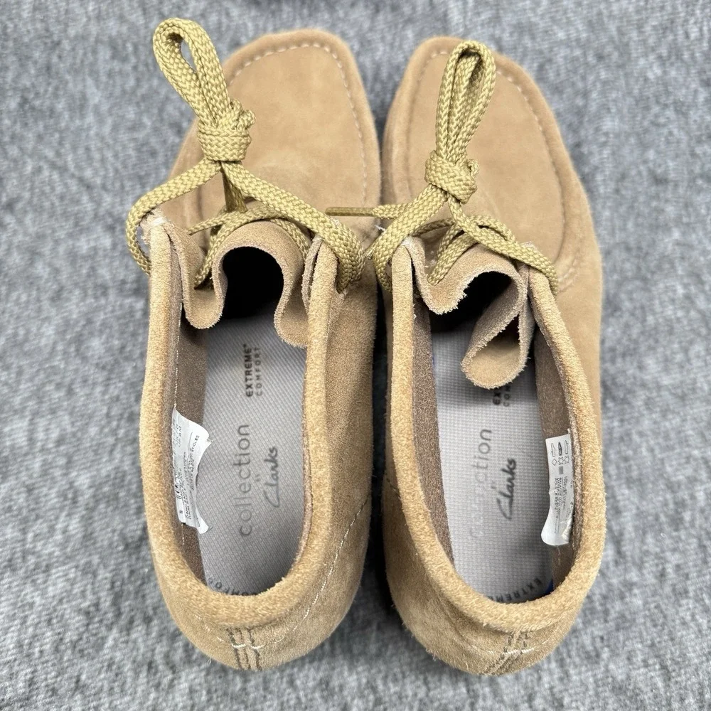 Clarks Originals Wallabee Chukka Boot Mens Size 8 Maple Suede Crepe Sole‎ NWOB